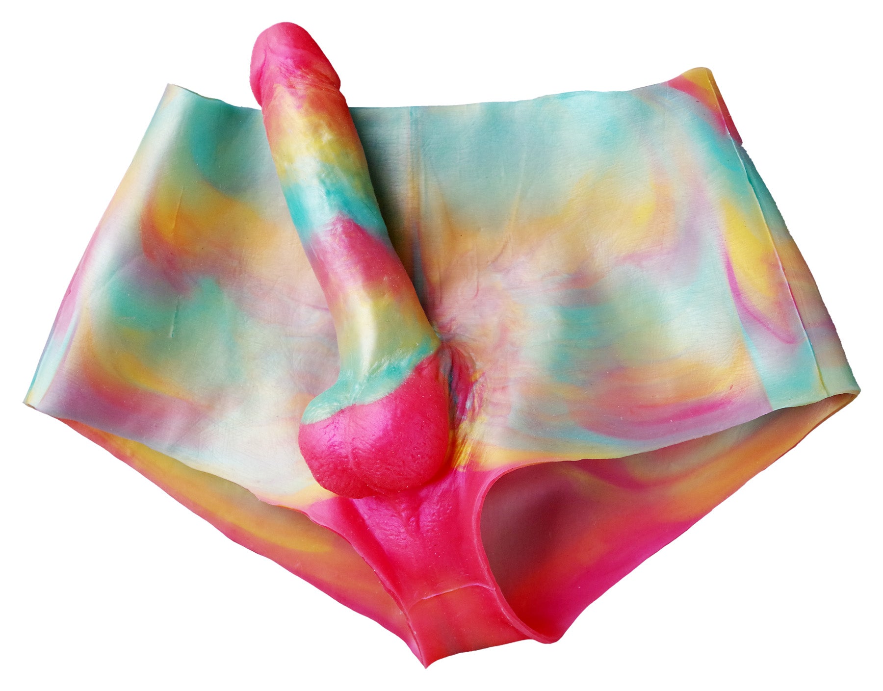 PENIS PANTS - RAINBOW