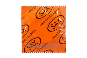 Sax Ultra Thin Condoms 53mm -  Clip Lock Bag of 144