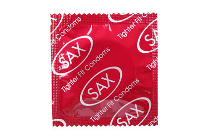 Sax Tighter Fit Condoms 49mm -  Clip Lock Bag of 144
