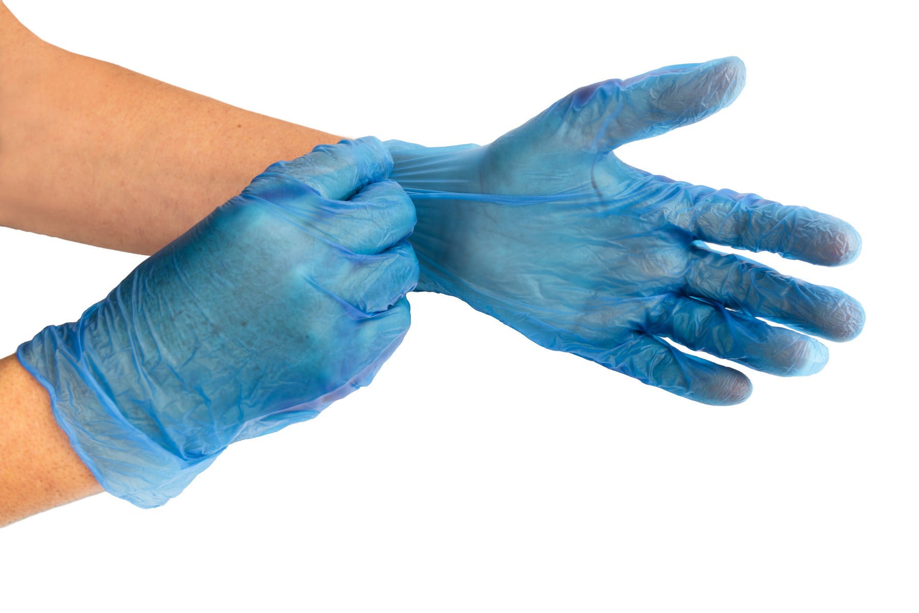 Sax  Disposable Vinyl Gloves - Extra Large Size - Box of 100