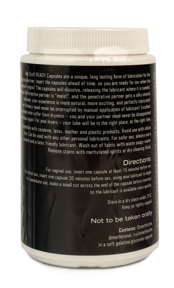 60 Silicone Bodyglide 1500mg Caps in a jar